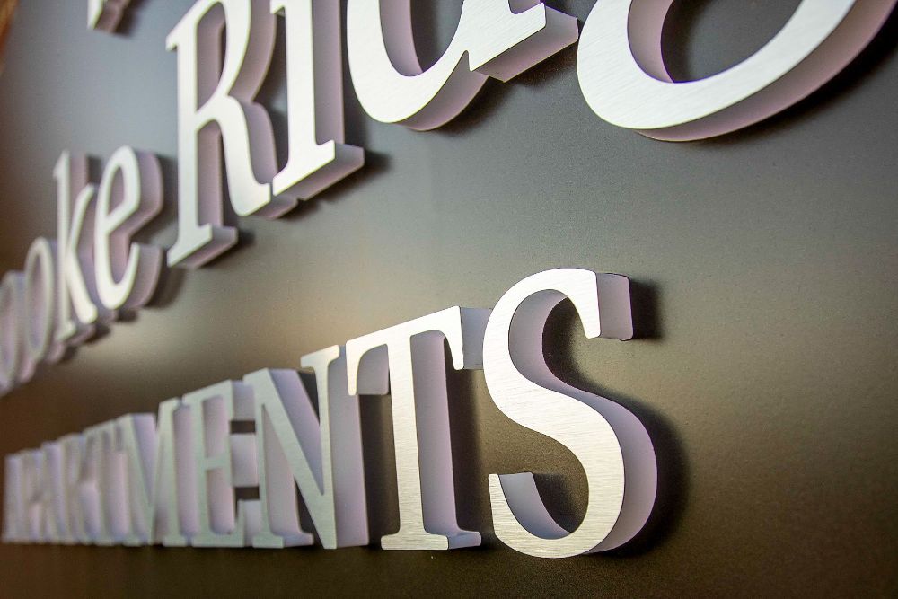 Architectural Signage by Micheners Signs